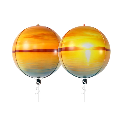 Sunrise Mettalic Balloons